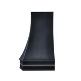 Classic Black Curved Stainless Steel Range Hood PS3-R01 — view 4