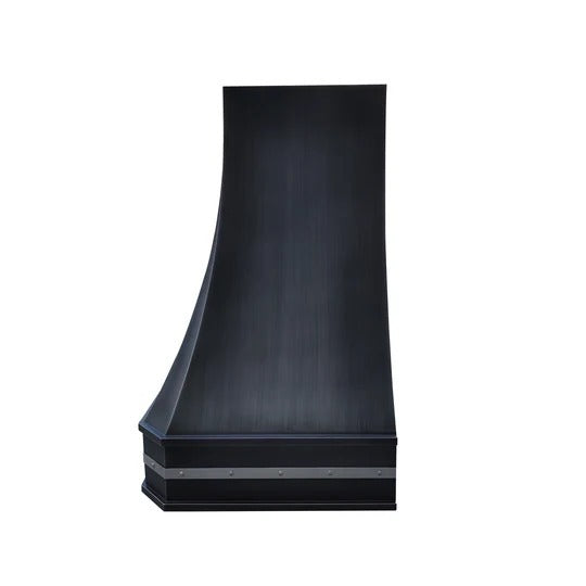 Classic Black Curved Stainless Steel Range Hood PS3-R01 — view 6