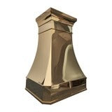 Classic Curve Polished Brass Vent Hood PB3-R03 — view 2