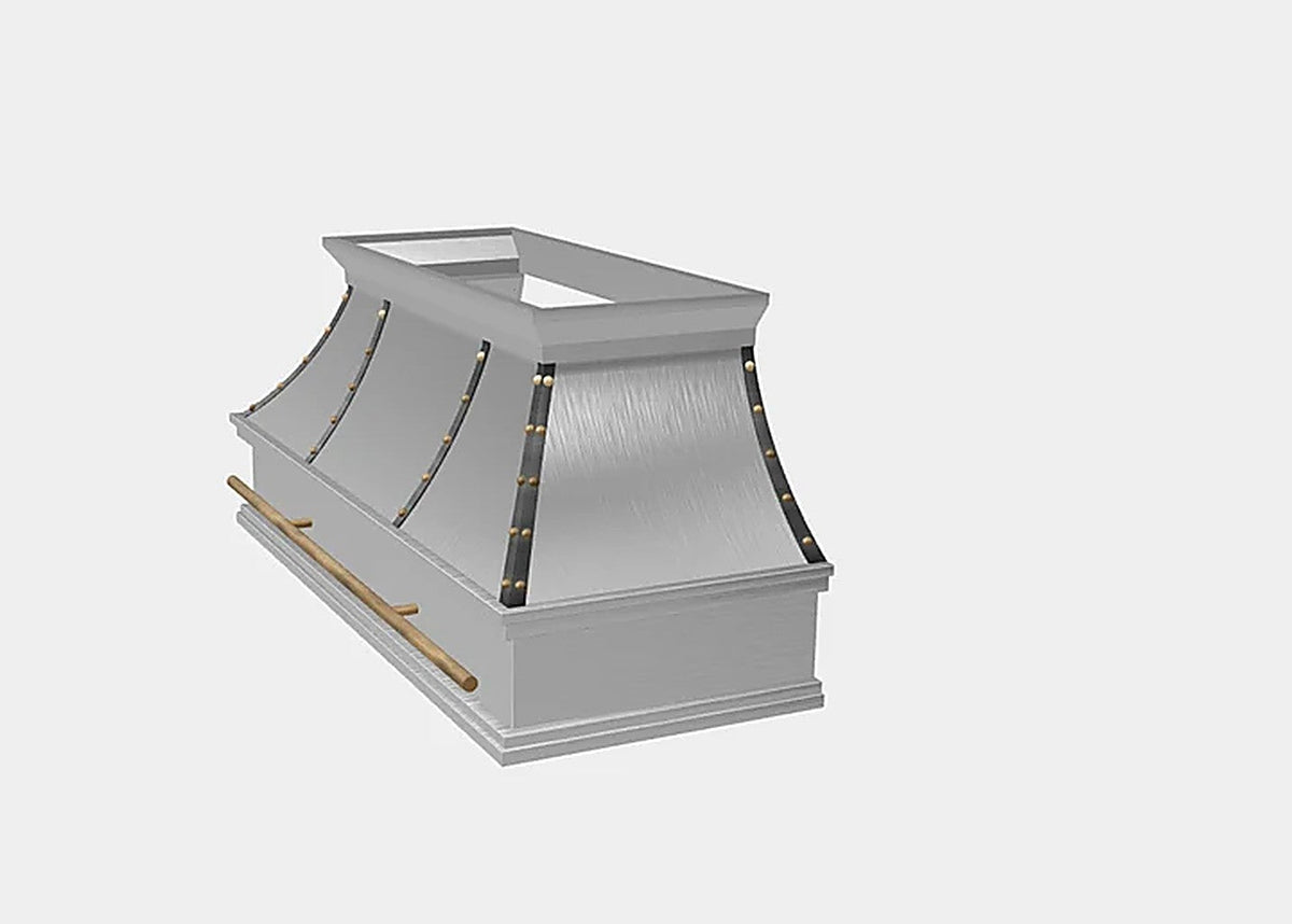 Classic Curved Stainless Steel Range Hood PS7-R03
