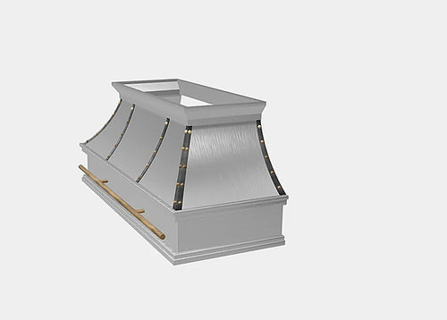 Classic Curved Stainless Steel Range Hood PS7-R03