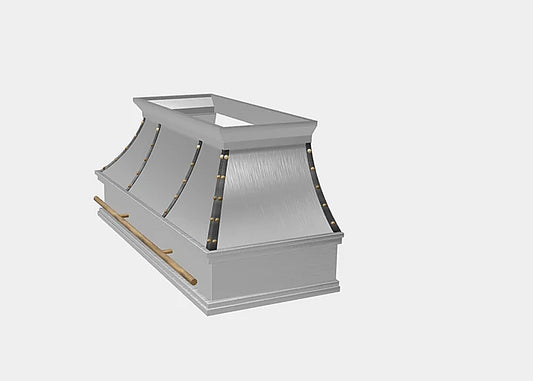 Classic Curved Stainless Steel Range Hood PS7-R03