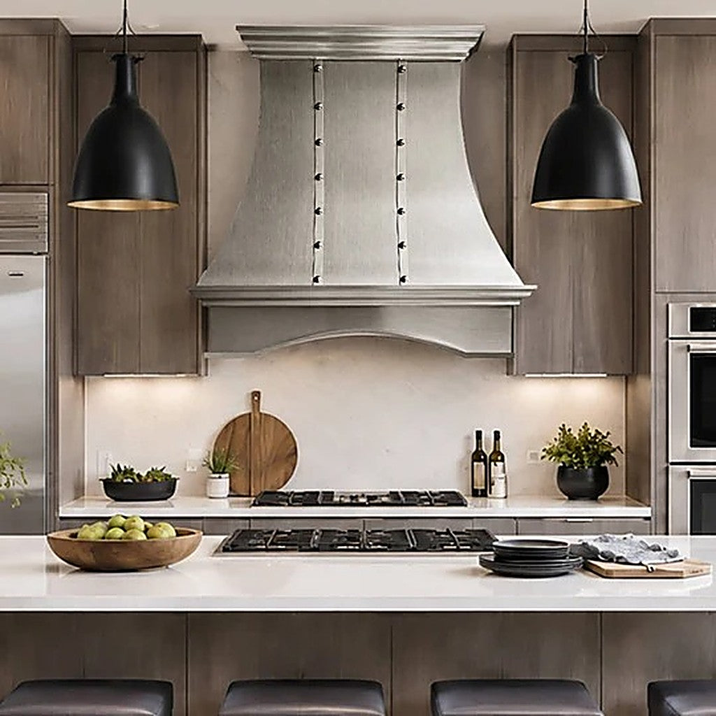 Classic Curved Stainless Steel Range Hood PS7-R04