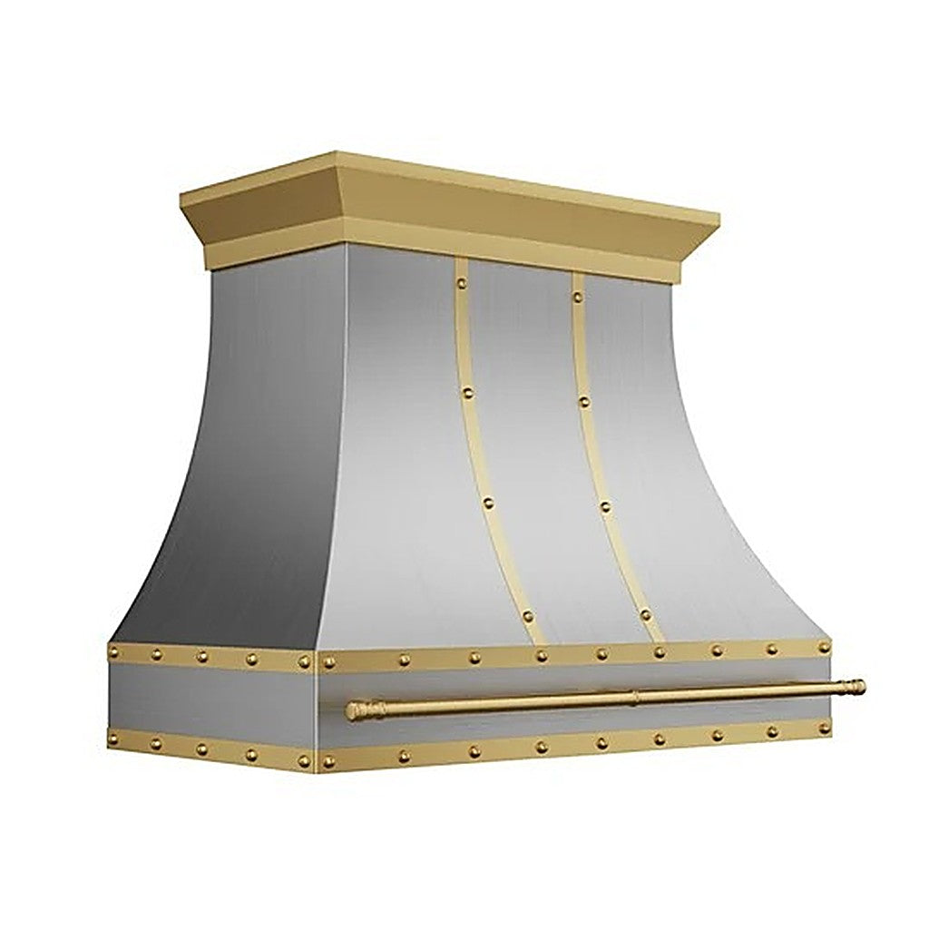 Classic Curved Stainless Steel Range Hood PS7-R04 — view 2