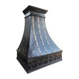 Classic Curved Stylish Copper Vent Hood PC7-R02 — view 4
