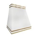 Custom Angle Shaped Design White Stainless Steel Kitchen Hood PS34-G03 — view 4