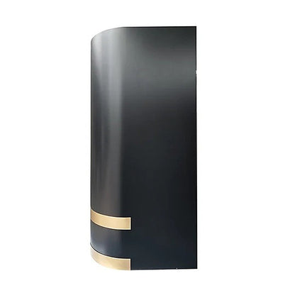 Custom Box Shaped Dark Stainless Steel Stove Hood PS5-C01 — view 3