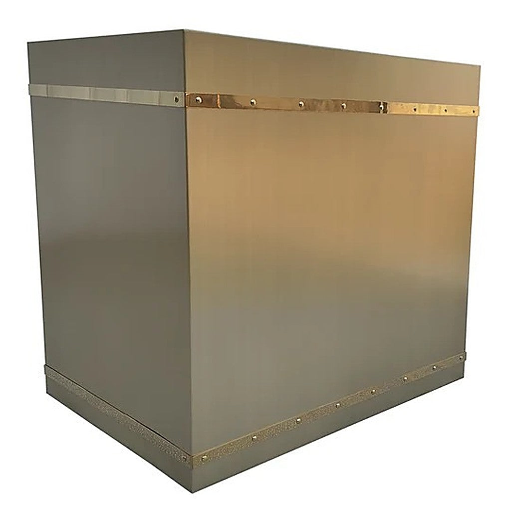 Custom Brass Vent Hood With Clean Line PB5-C01 — view 3