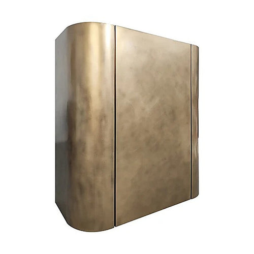 Custom Clean Line Box Shaped Brass Range Hood PB5-C02