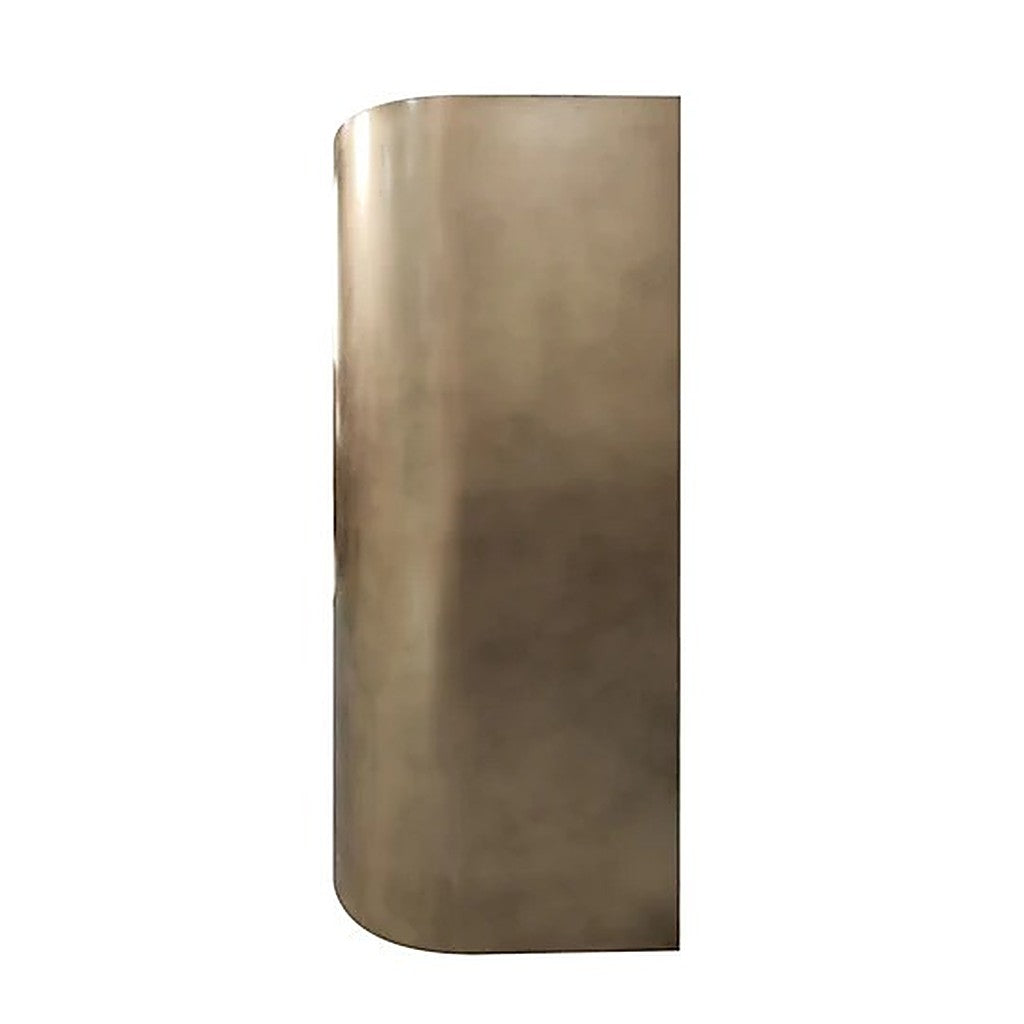 Custom Clean Line Box Shaped Brass Range Hood PB5-C02 — view 3