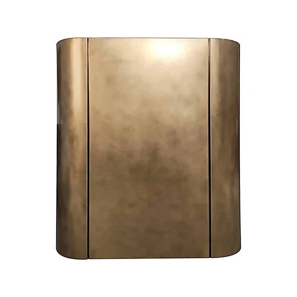 Custom Clean Line Box Shaped Brass Range Hood PB5-C02 — view 4