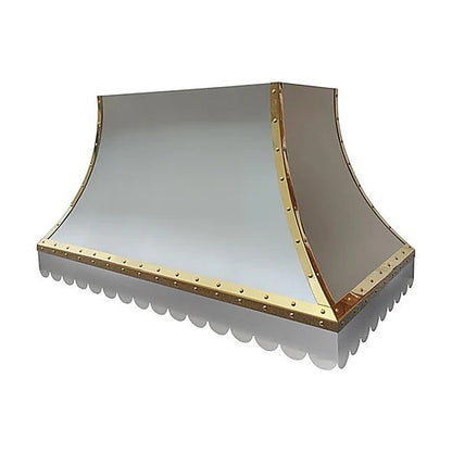 Custom Curved Island Chimney Stainless Steel Range Hood PS7-R11 — view 4