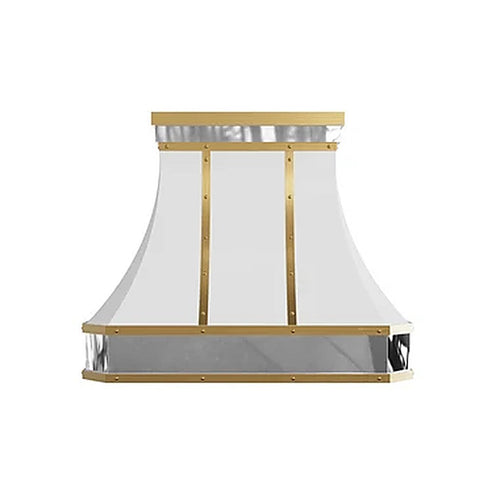 Custom Curved Stainless Steel Kitchen Range Hood PS3-R09