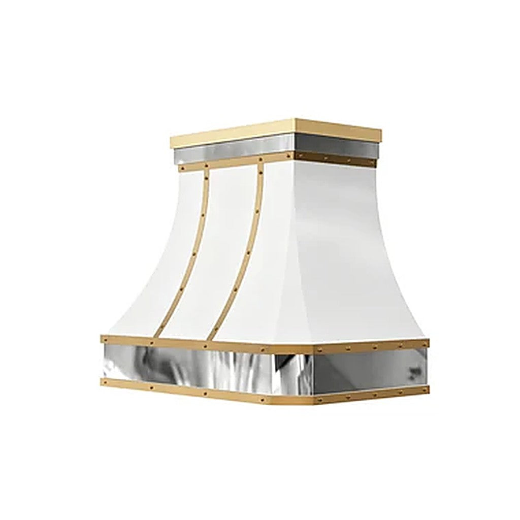 Custom Curved Stainless Steel Kitchen Range Hood PS3-R09 — view 2