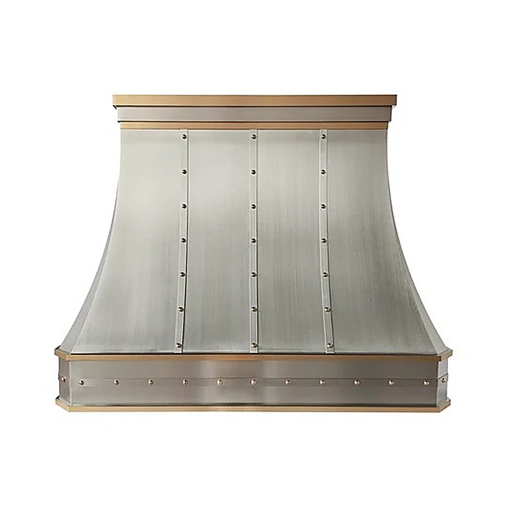 Custom Decorative Curved Stainless Steel Oven Range Hood PS3-R08 — view 4