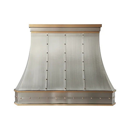 Custom Decorative Curved Stainless Steel Oven Range Hood PS3-R08 — view 4
