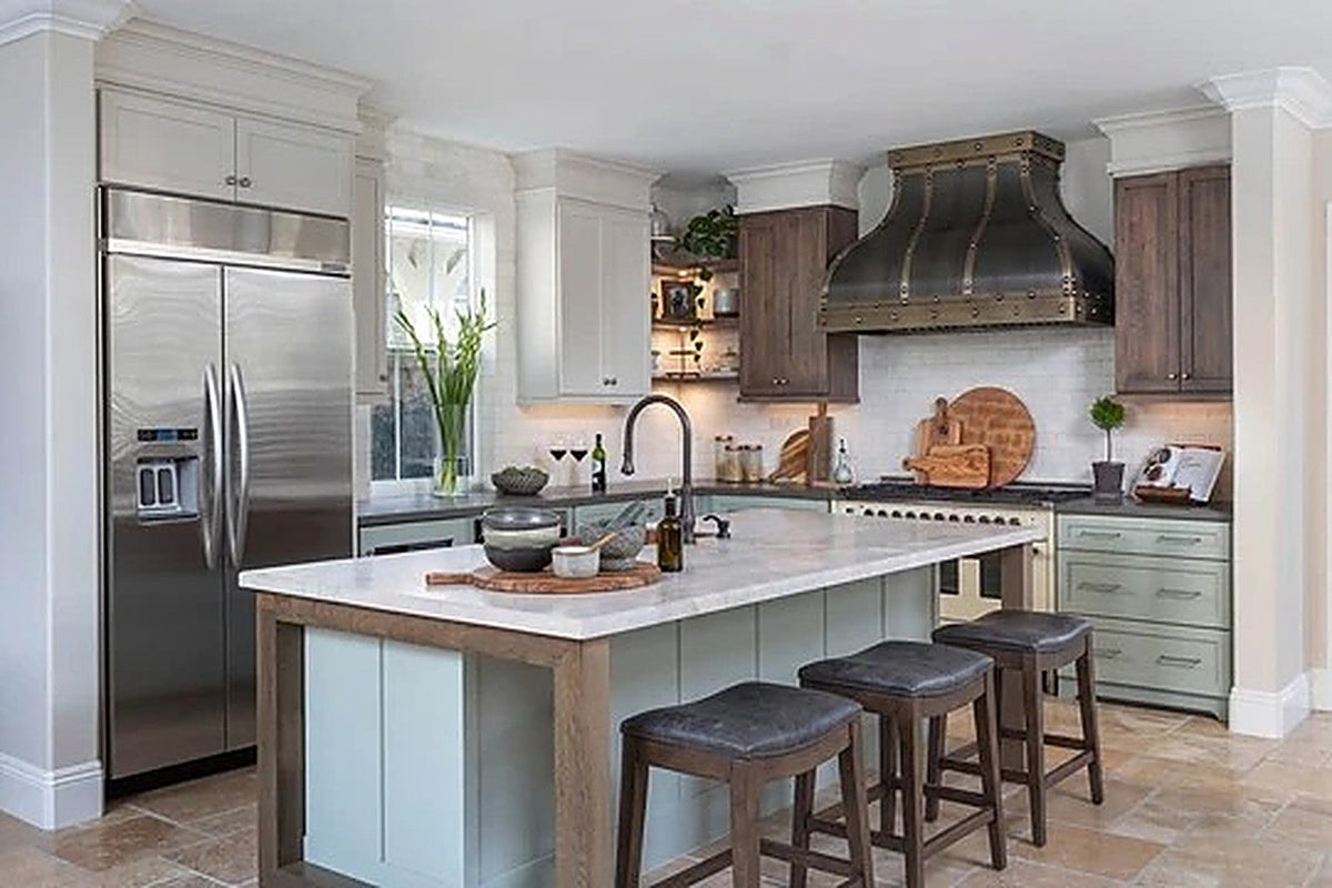 Custom Elegant Bell Shaped Stainless Steel Range Hood PS1-E05 — view 5