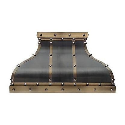 Custom Elegant Curved Stainless Steel Range Hood PS1-E04 — view 4