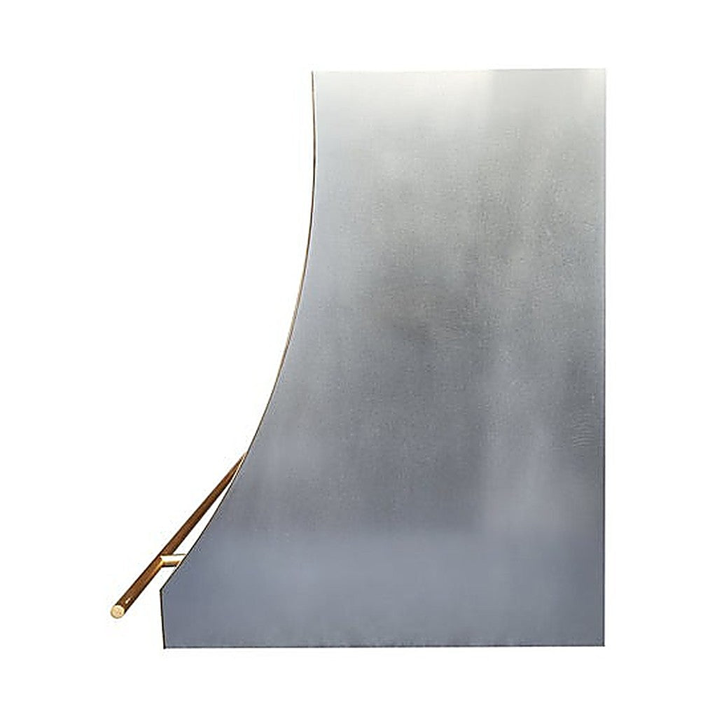 Custom Geometric Slope Shaped Zinc Stove Hood PZ8-G02 — view 5