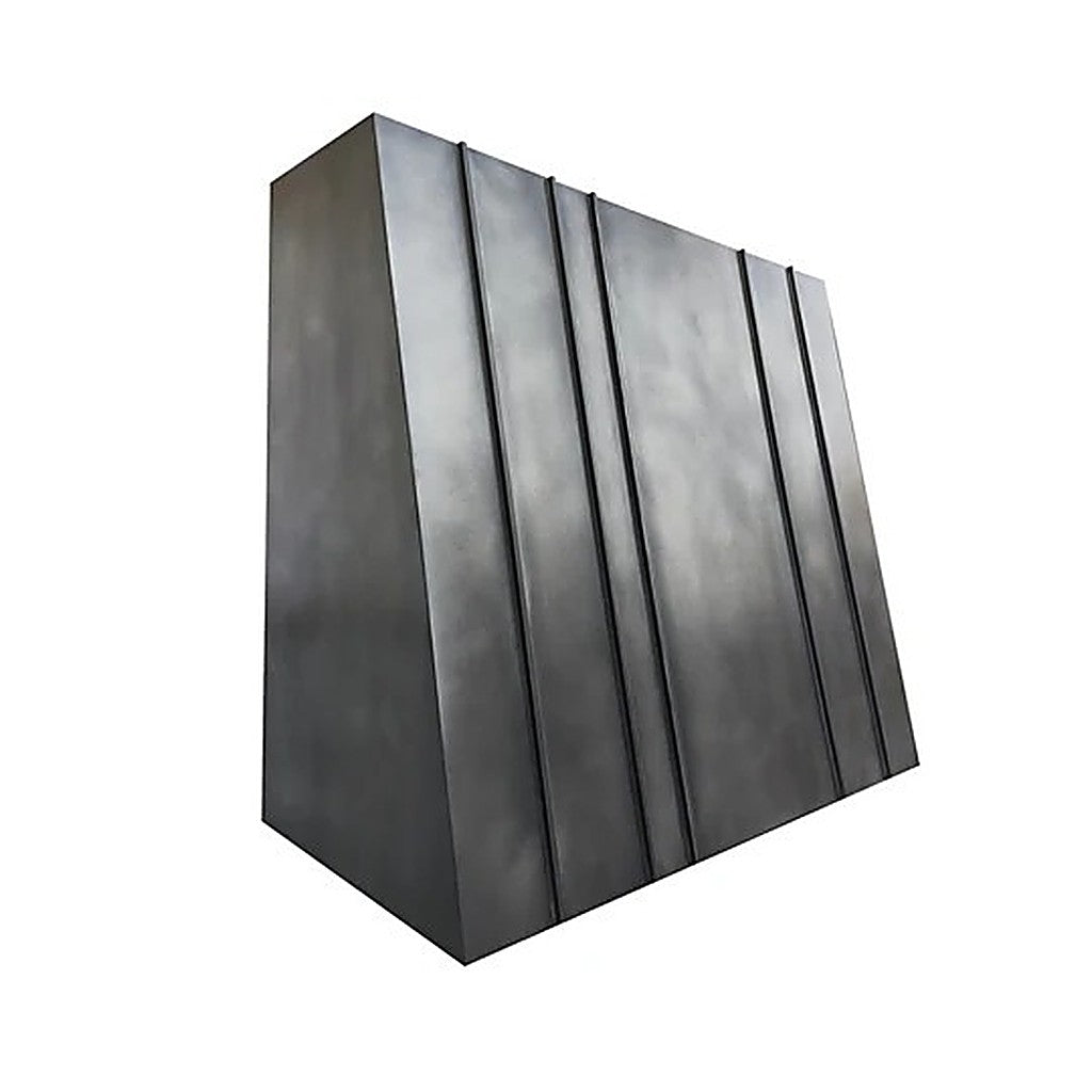 Custom Geometric Sturdy Zinc Range Hood PZ11-G02 — view 3