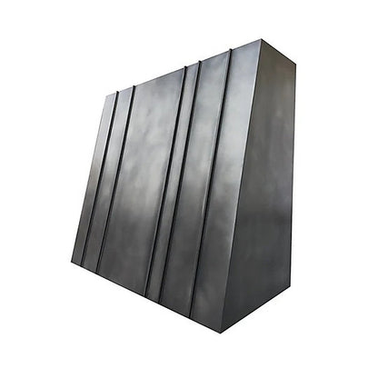 Custom Geometric Sturdy Zinc Range Hood PZ11-G02 — view 4