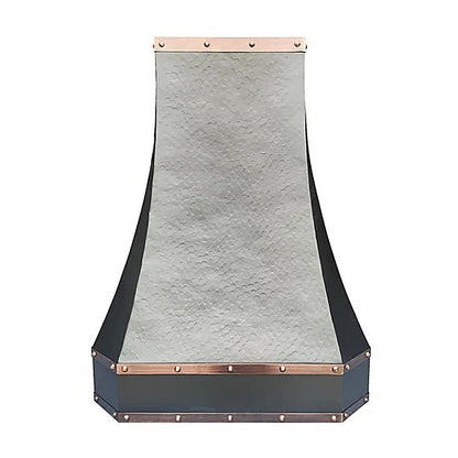 Custom Hammered Classic Copper Range Hood PC3-R02 — view 3
