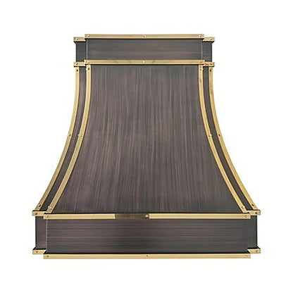 Custom Modern Farmhouse Copper Range Hood PC33-M02 — view 5