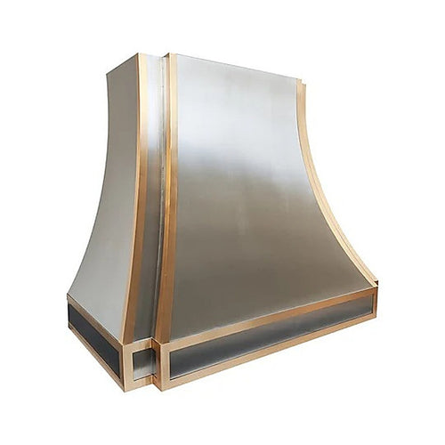 Custom Modern Structure Elegant Stainless Steel Vent Hood PS33-M04