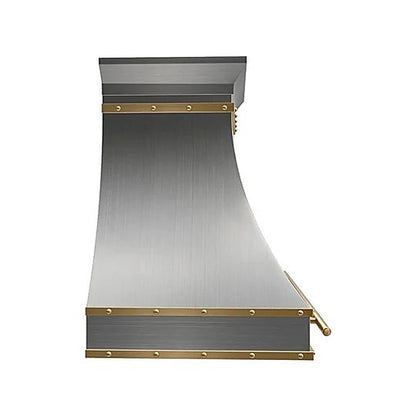 Custom Refine Curved Stainless Steel Kitchen Range Hood PS7-R15