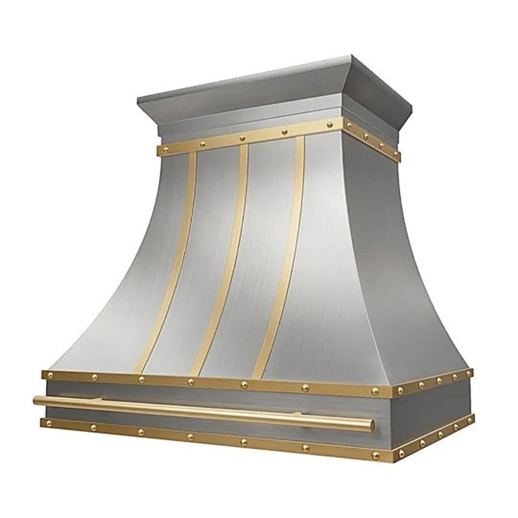 Custom Refine Curved Stainless Steel Kitchen Range Hood PS7-R15 — view 3