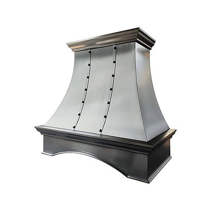 Custom Refine Curved Stainless Steel Vent Hood PS7-R10