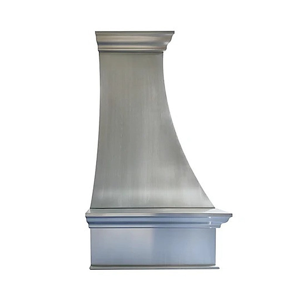 Custom Refine Curved Stainless Steel Vent Hood PS7-R10 — view 2