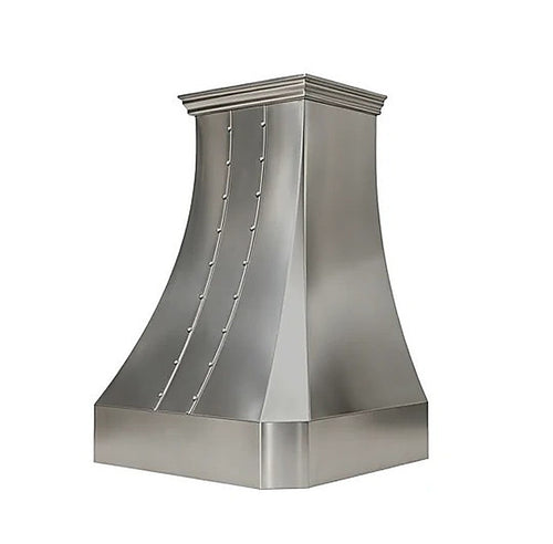 Custom Refined Curve Stainless Steel Kitchen Hood PS3-R02