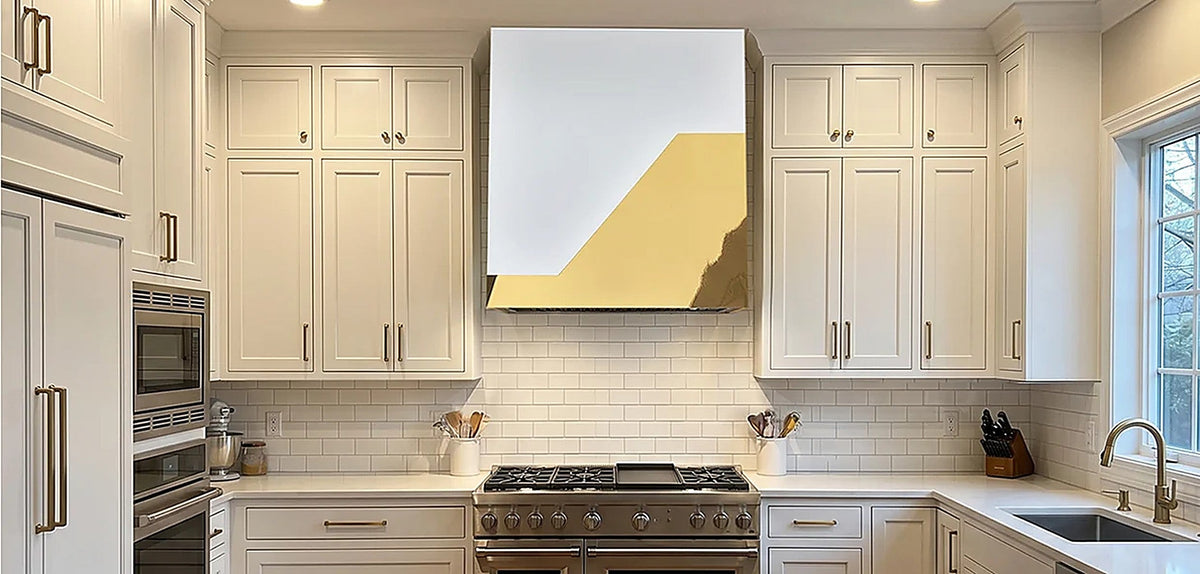 Custom Sleek Box Shaped Stainless Steel Range Hood PS5-C02