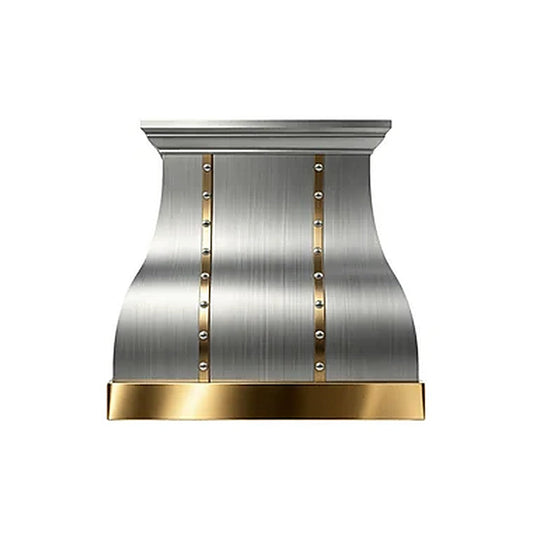 Custom Sleek Stainless Steel Range Hood PS1-E03
