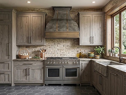 Elegant Curved Zinc Vent Hood PZ1-E01 — view 2