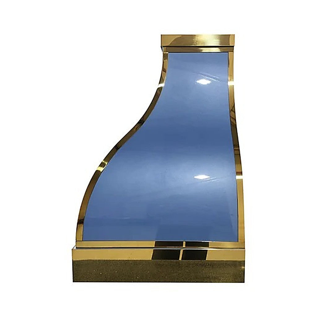 Elegant Mirror Polished Stainless Steel Range Hood PS1-E01 — view 12