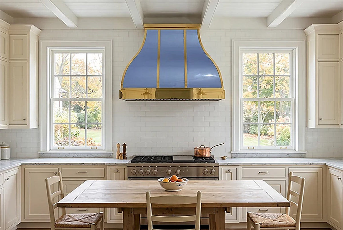 Elegant Mirror Polished Stainless Steel Range Hood PS1-E01