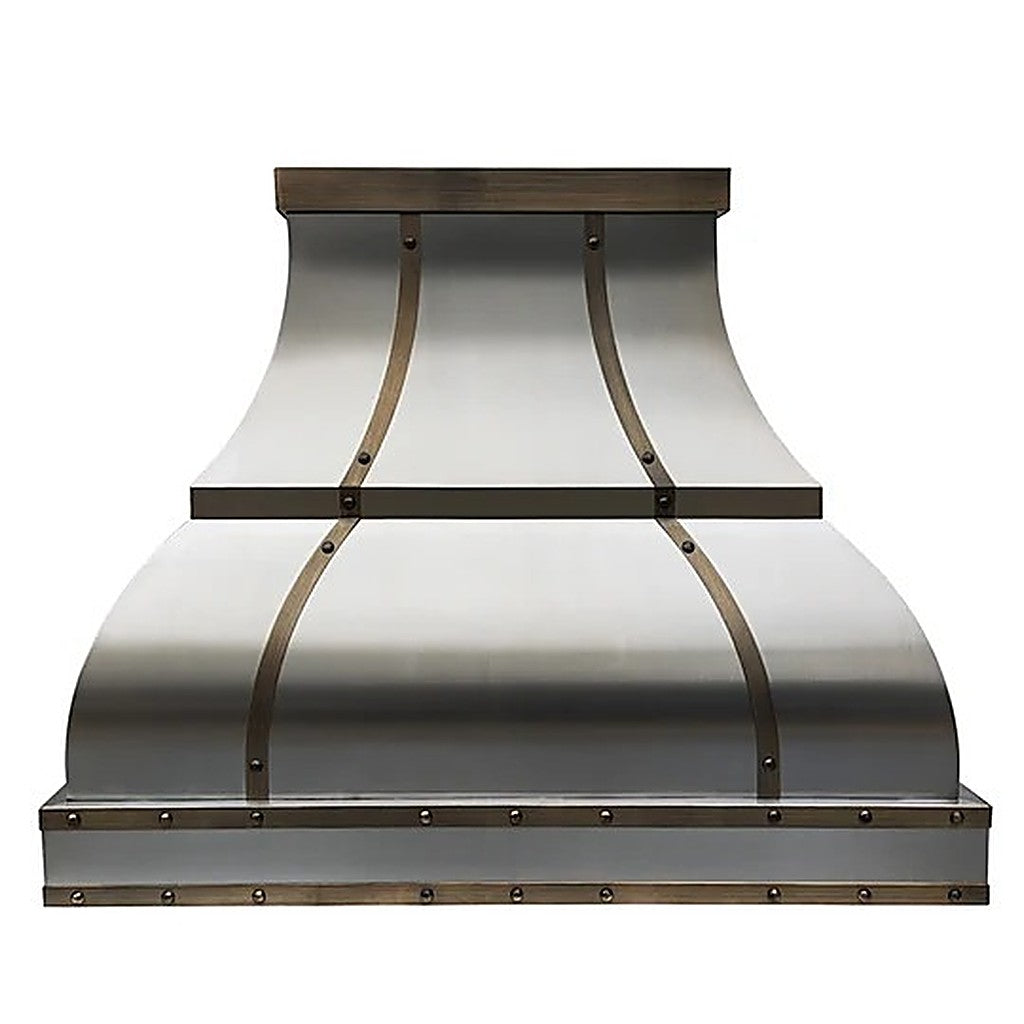 Elegant Mirror Polished Stainless Steel Range Hood PS1-E01 — view 3