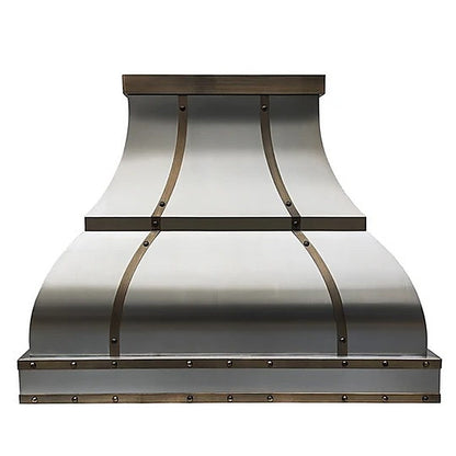 Elegant Mirror Polished Stainless Steel Range Hood PS1-E01 — view 3