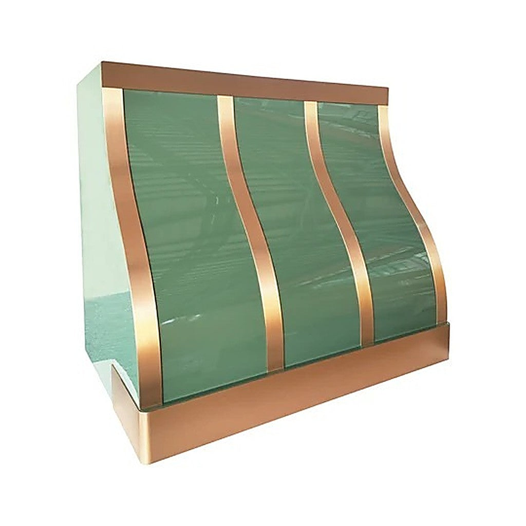 Elegant Mirror Polished Stainless Steel Range Hood PS1-E01 — view 4