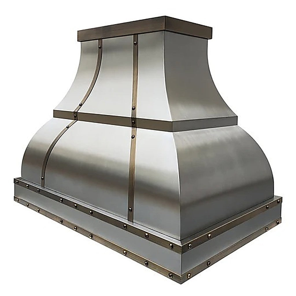 Elegant Mirror Polished Stainless Steel Range Hood PS1-E01 — view 6