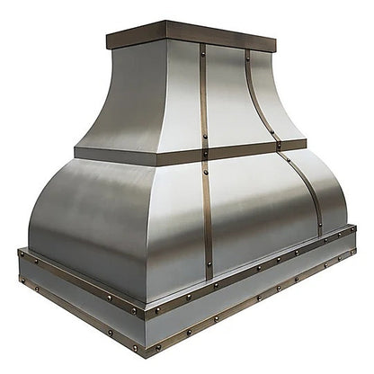 Elegant Mirror Polished Stainless Steel Range Hood PS1-E01 — view 9