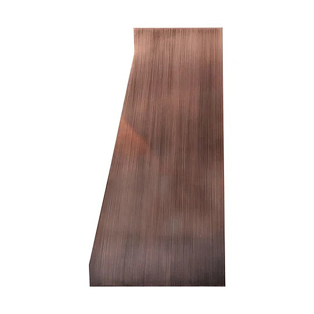 Geometric Sleek Minimalist Copper Kitchen Hood PC11-G03