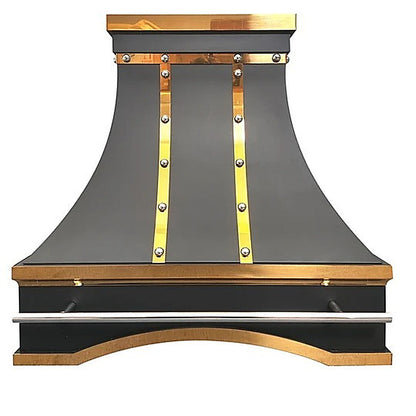 Luxury Curved Stainless Steel Kitchen Hood PS7-R09 — view 4