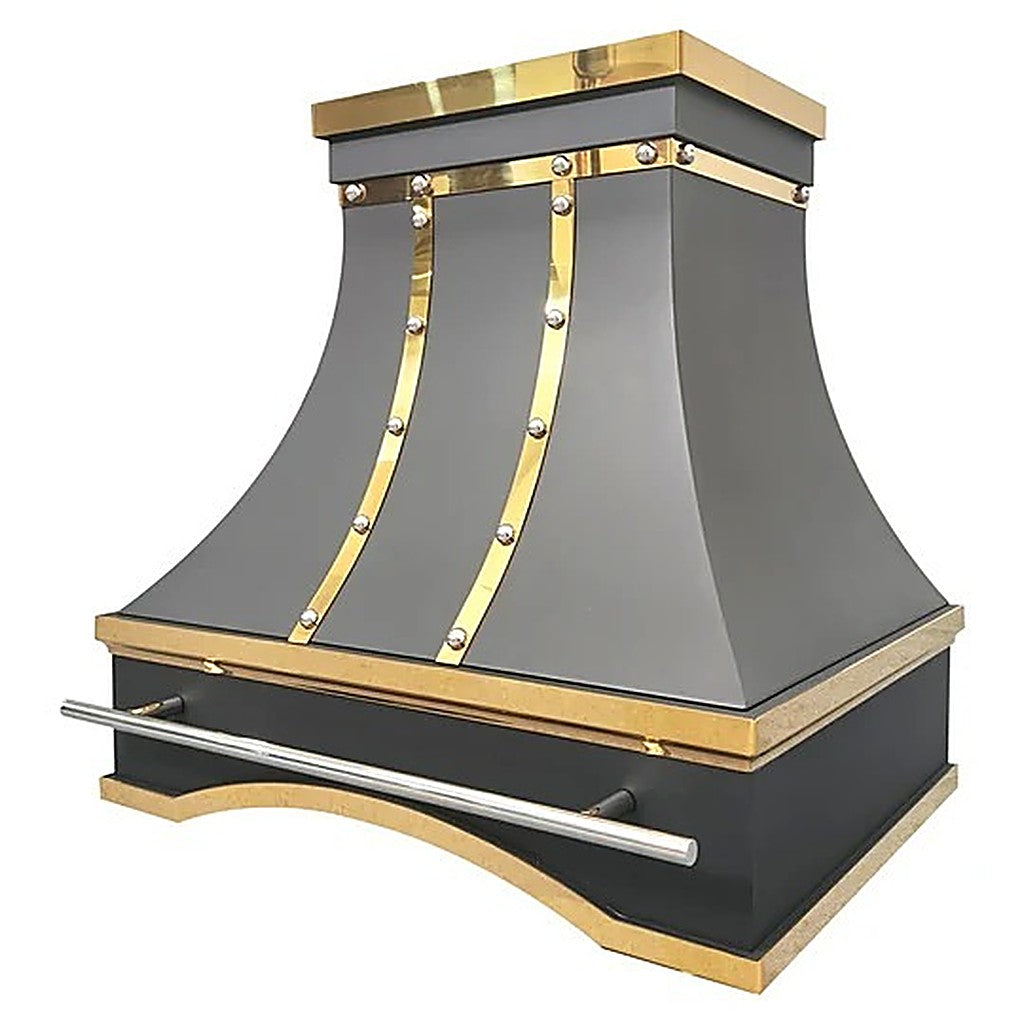 Luxury Curved Stainless Steel Kitchen Hood PS7-R09 — view 5