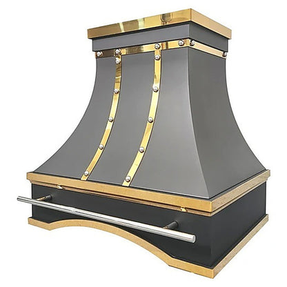 Luxury Curved Stainless Steel Kitchen Hood PS7-R09 — view 5