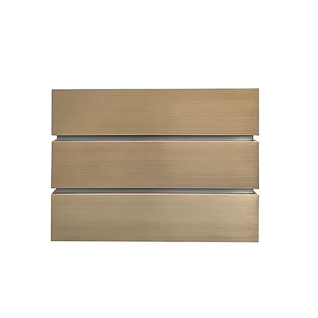 Modern Clean Box Shaped Brass Vent Hood PB5-C04 — view 2