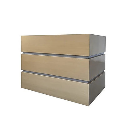 Modern Clean Box Shaped Brass Vent Hood PB5-C04 — view 5