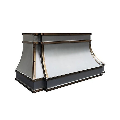 Modern Structured Stainless Steel Vent Hood PS33-M03
